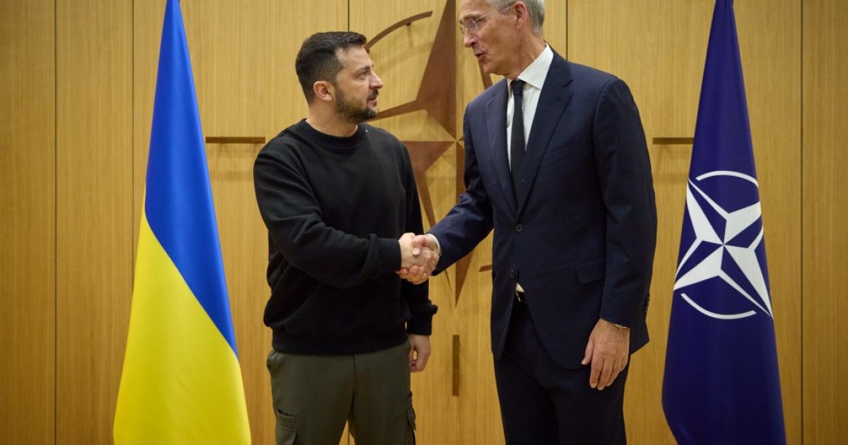 Зеленский и Столтенберг
