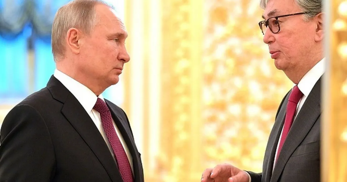 Путин и Токаев