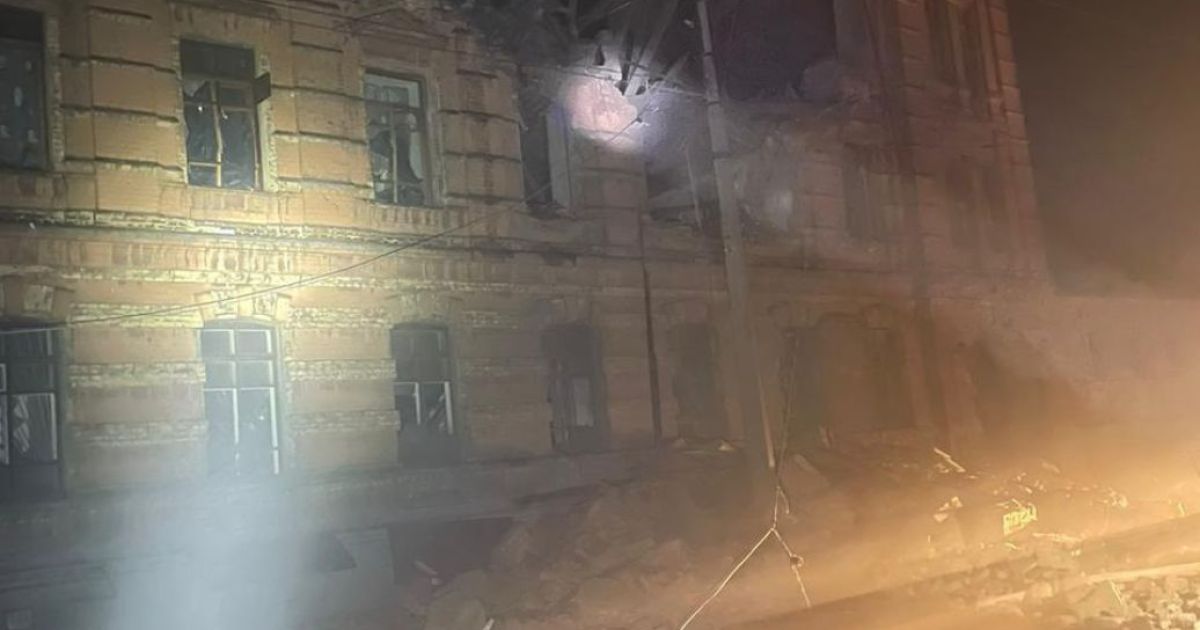 Удар по Харькову