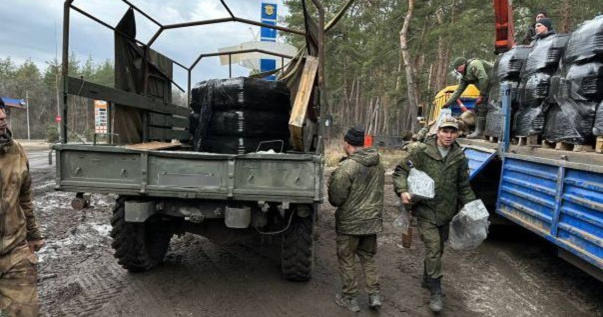 позиции оккупантов