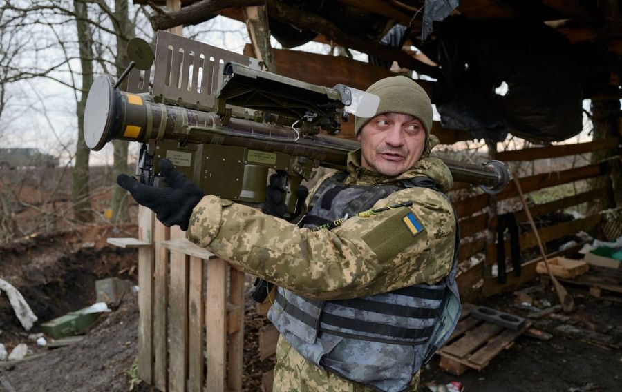 Украинские бойцы