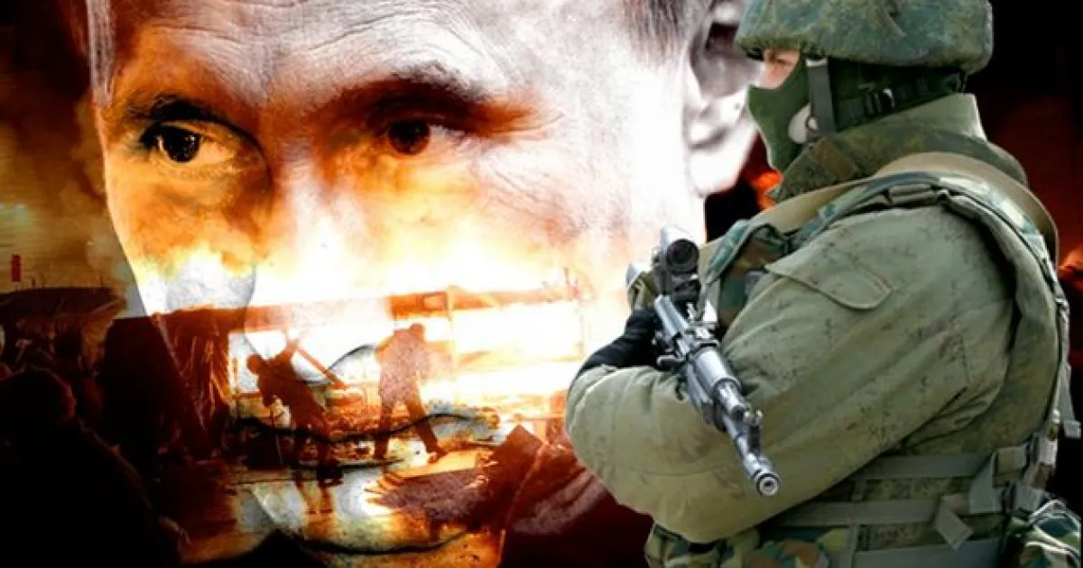 Путин, война
