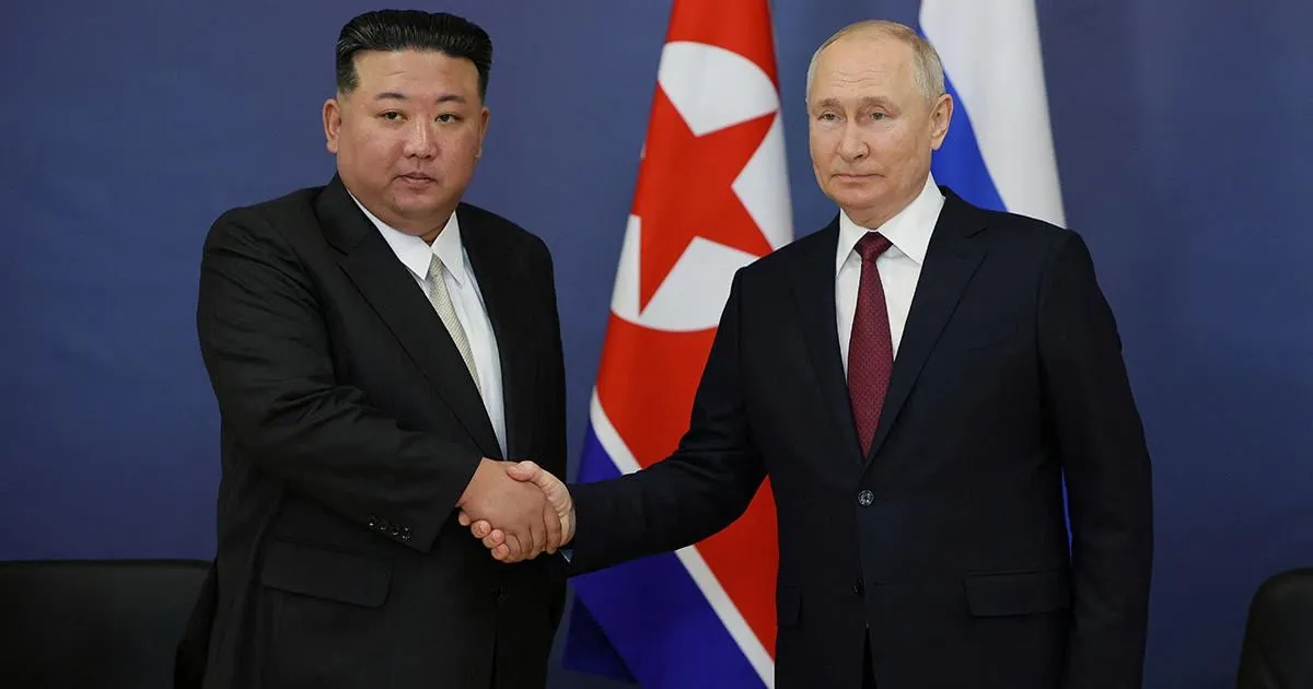 ВЛАДИМИР ПУТИН И КИМ ЧЕН ЫН