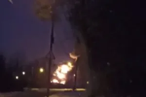 Пожежа у Брянській області
