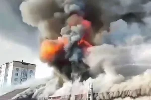 Пожар в РФ