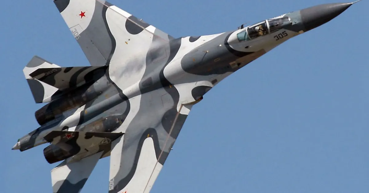 Російський винищувач Су-35