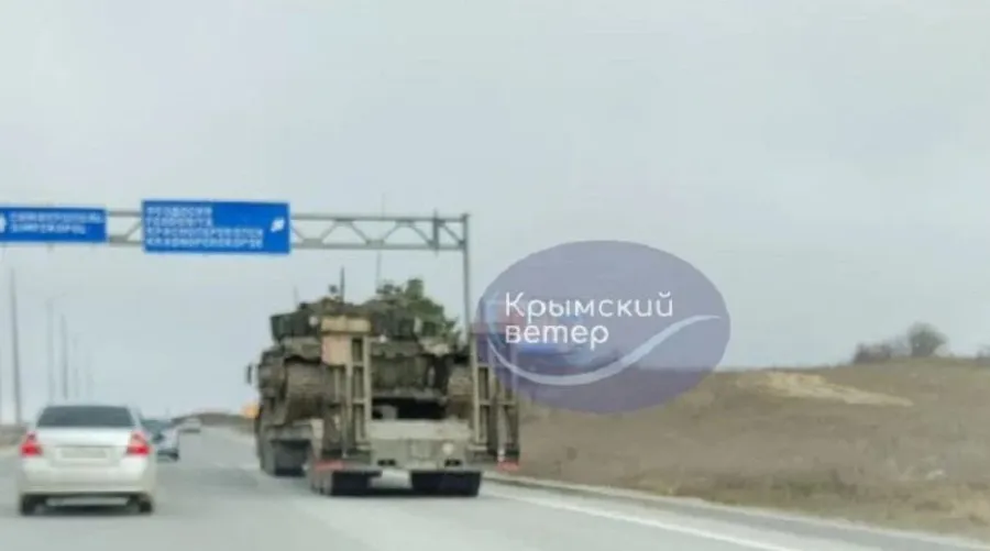 танки в Крыму