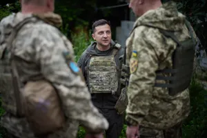 Володимир Зеленський з військовими