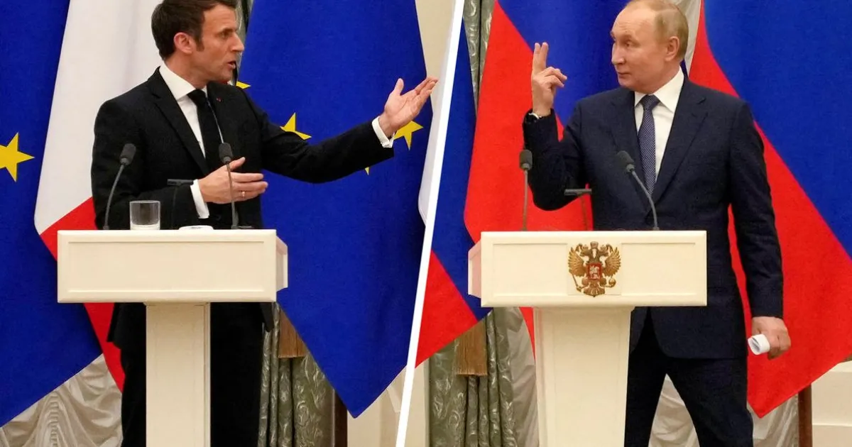 Путин, Макрон