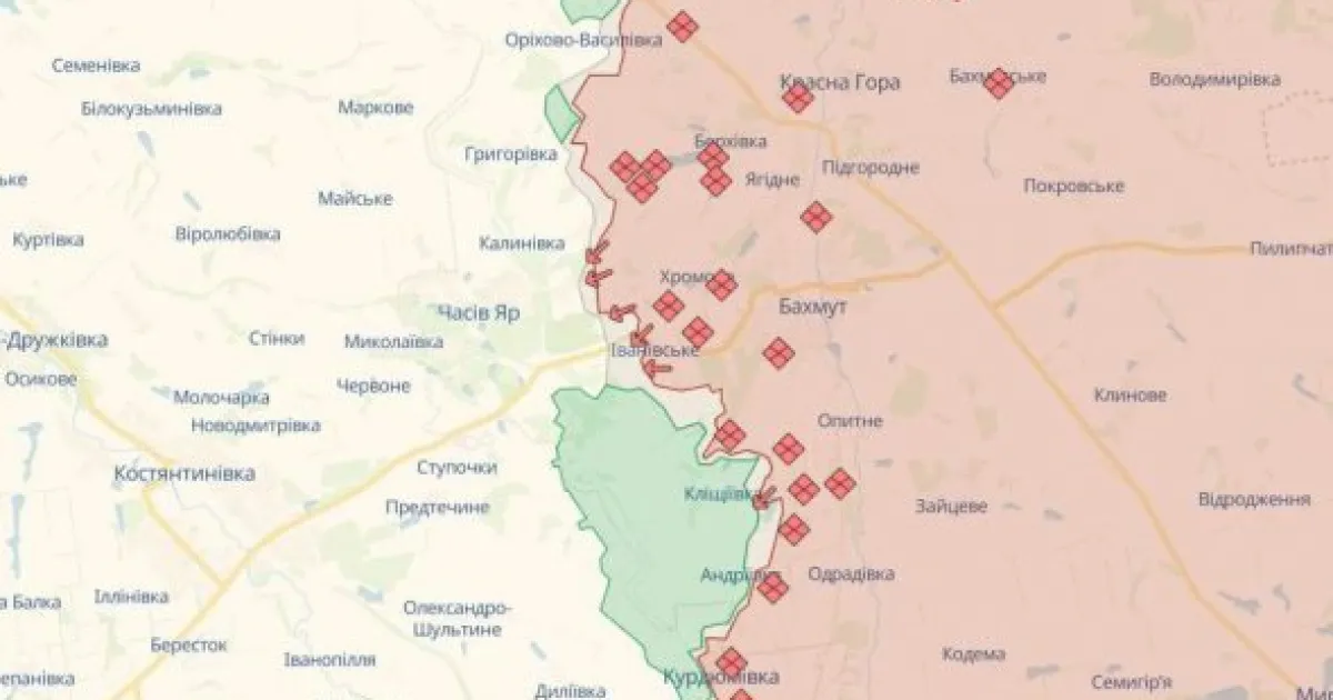 Карта боїв