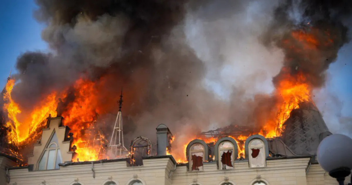 Удар по Одесі