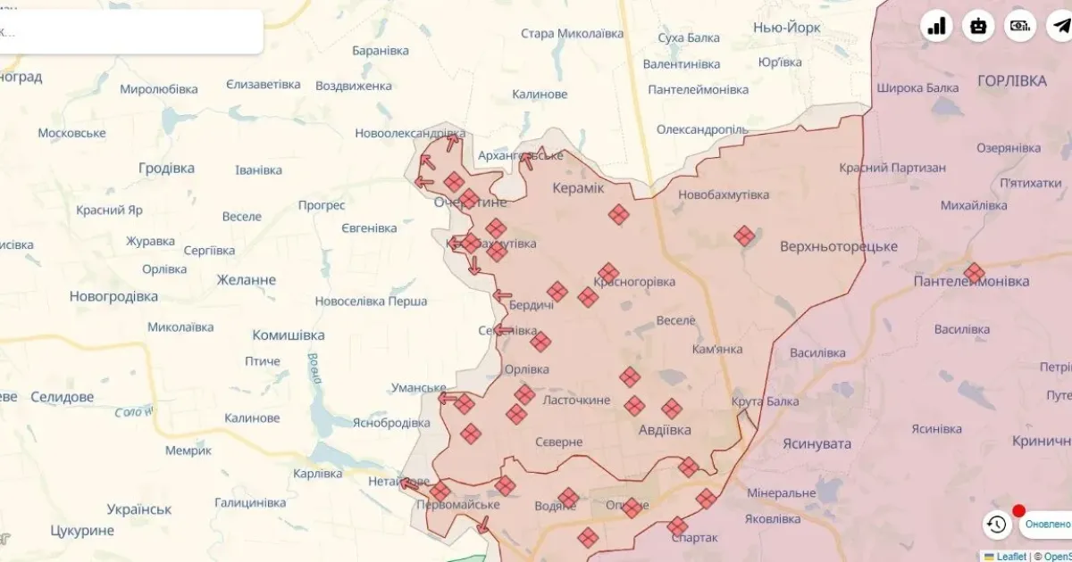 Карти боїв