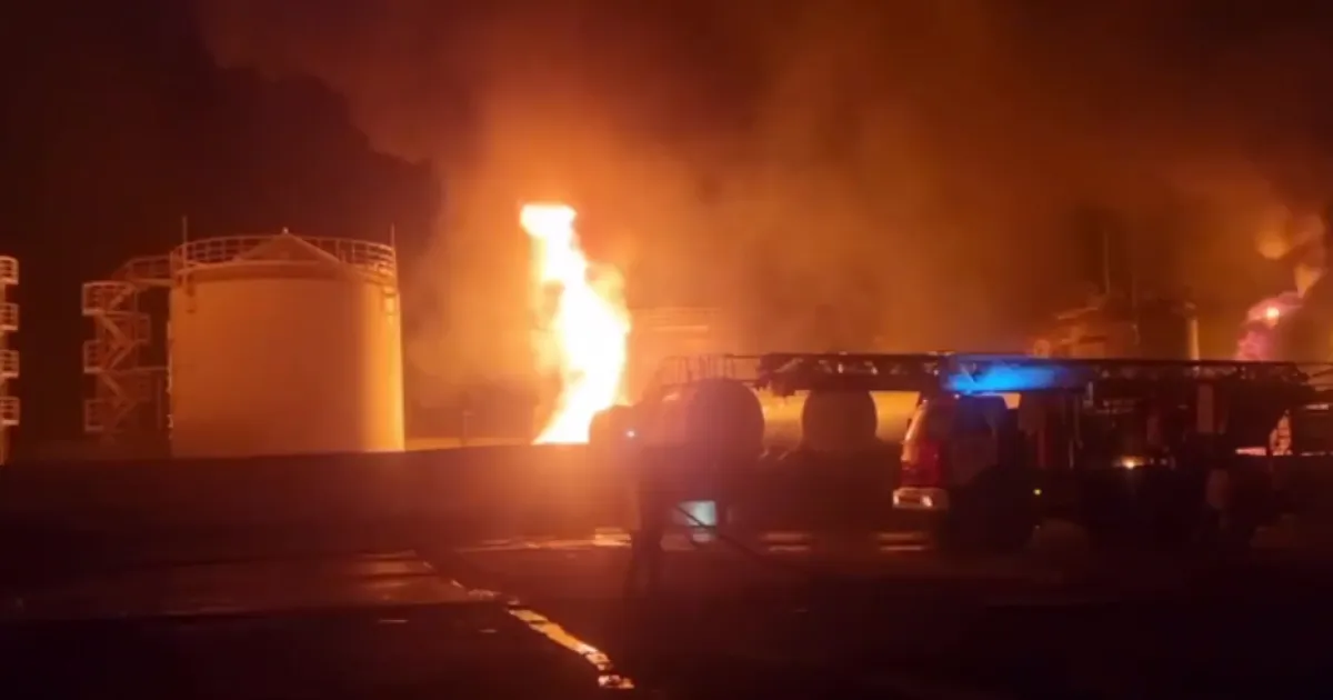 Пожар в рф