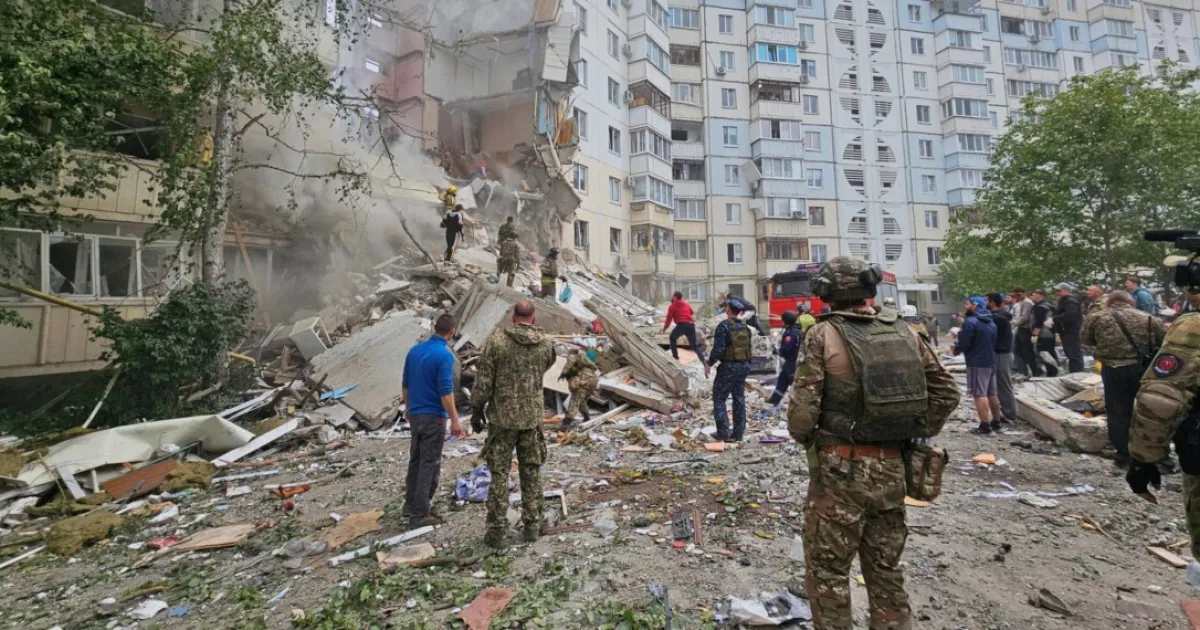 Обвал будинку в Бєлгороді