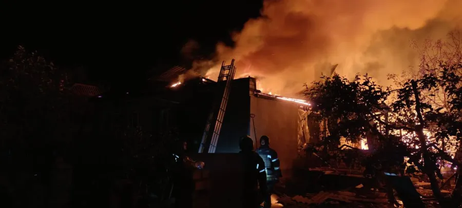 Пожежа у Харківській області