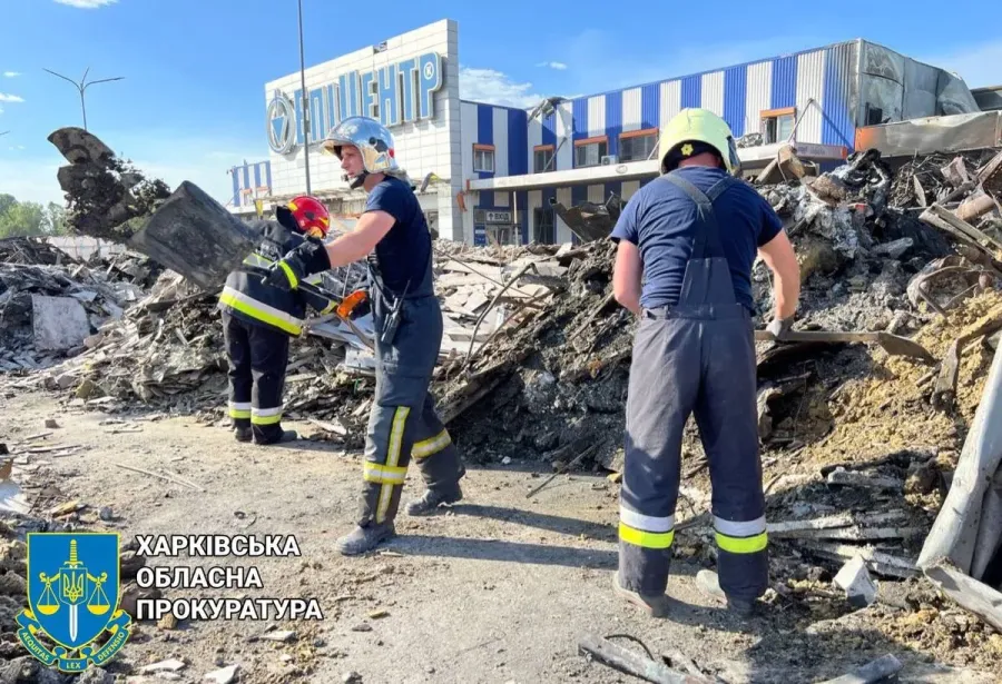 Удар по Епіцентру у Харкові