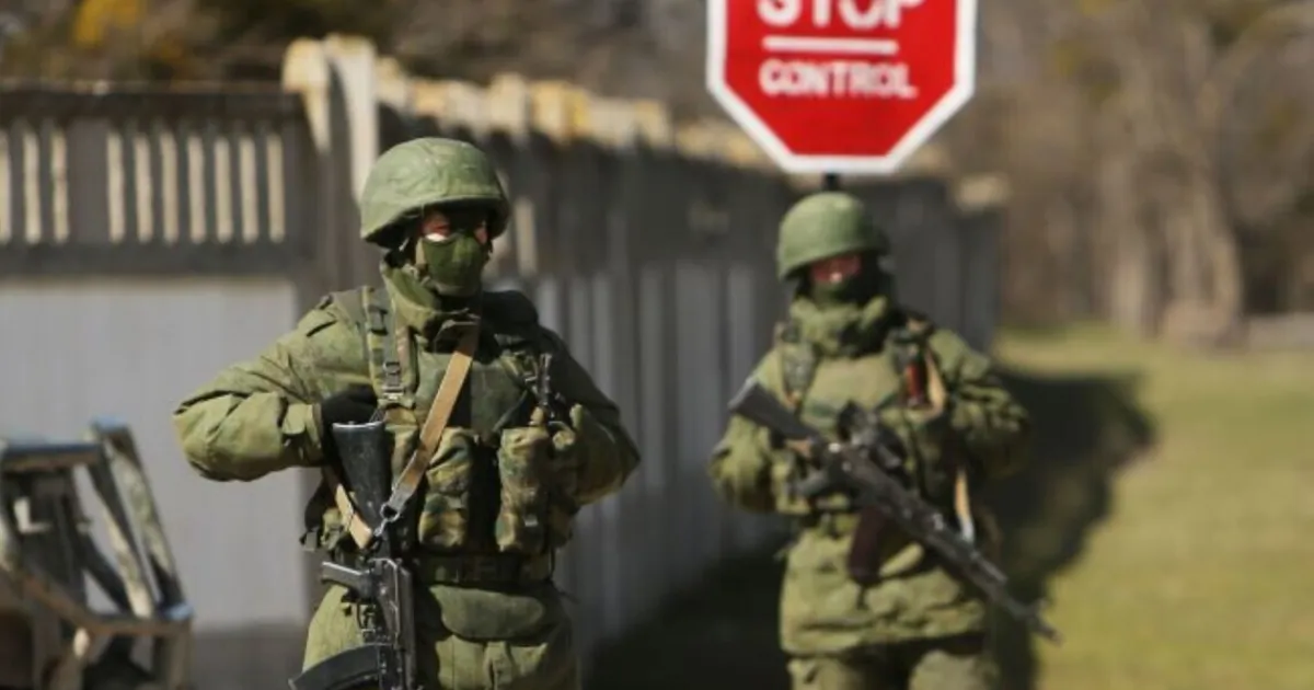 Окупанти в Криму