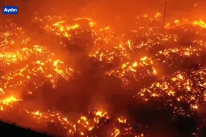 Пожар в Турции