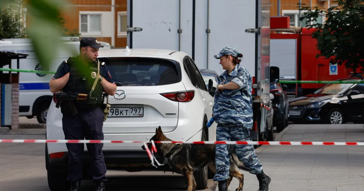 взрыв авто