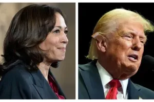Дональд Трамп та Камала Гарріс