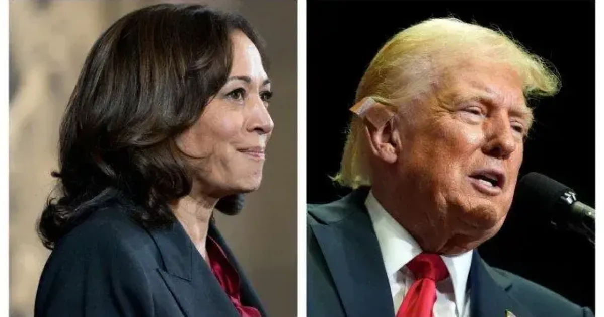 Дональд Трамп та Камала Гарріс