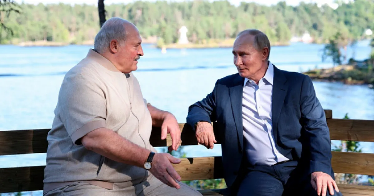 Лукашекно, Путин