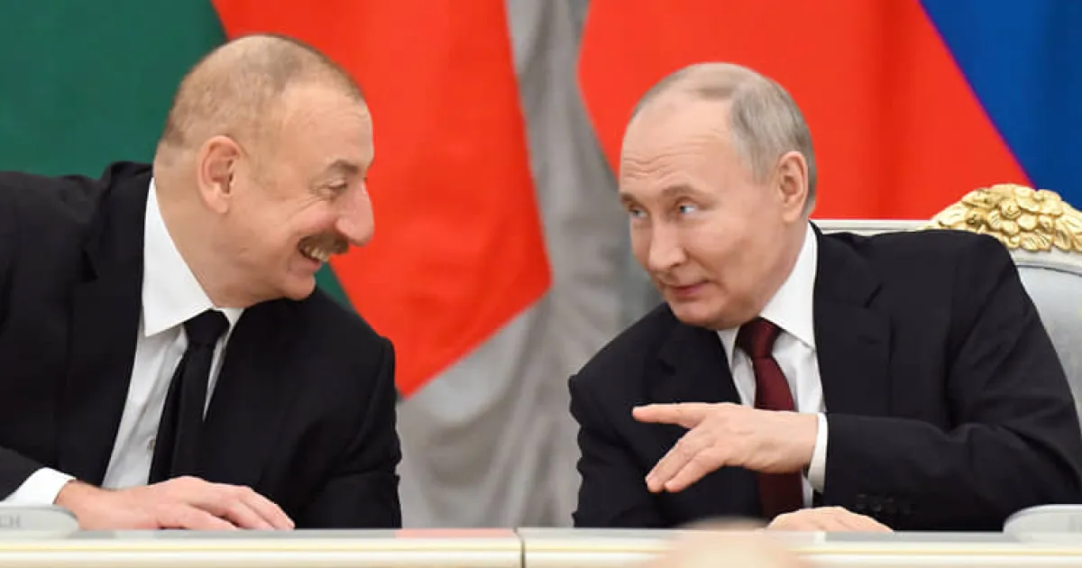 Путин, Алиев