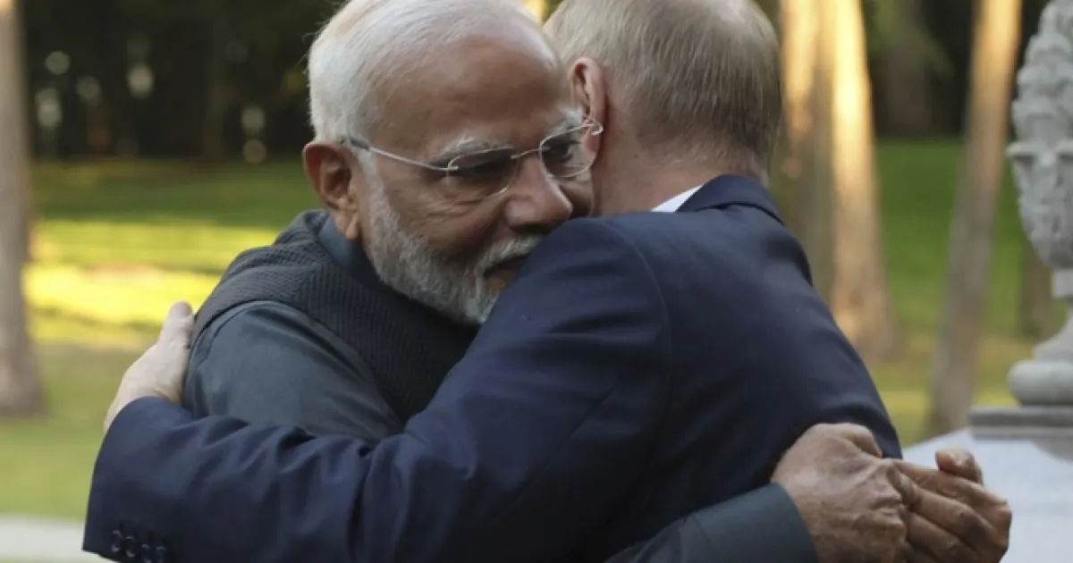Моди, Путин