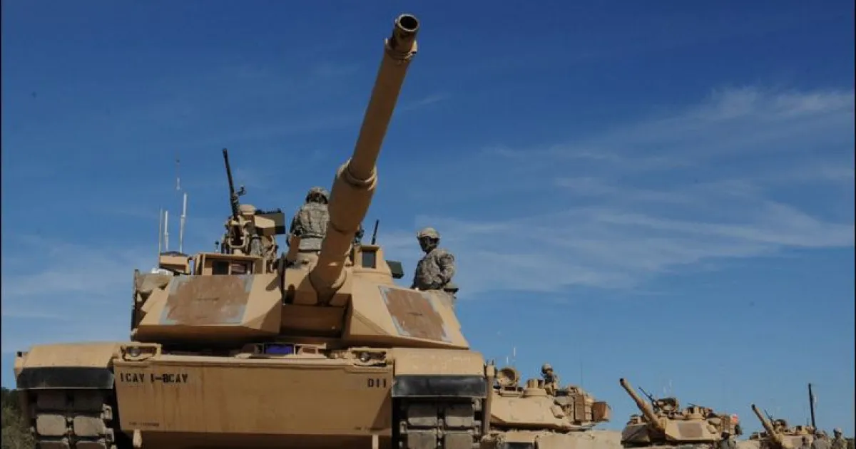 танк Abrams