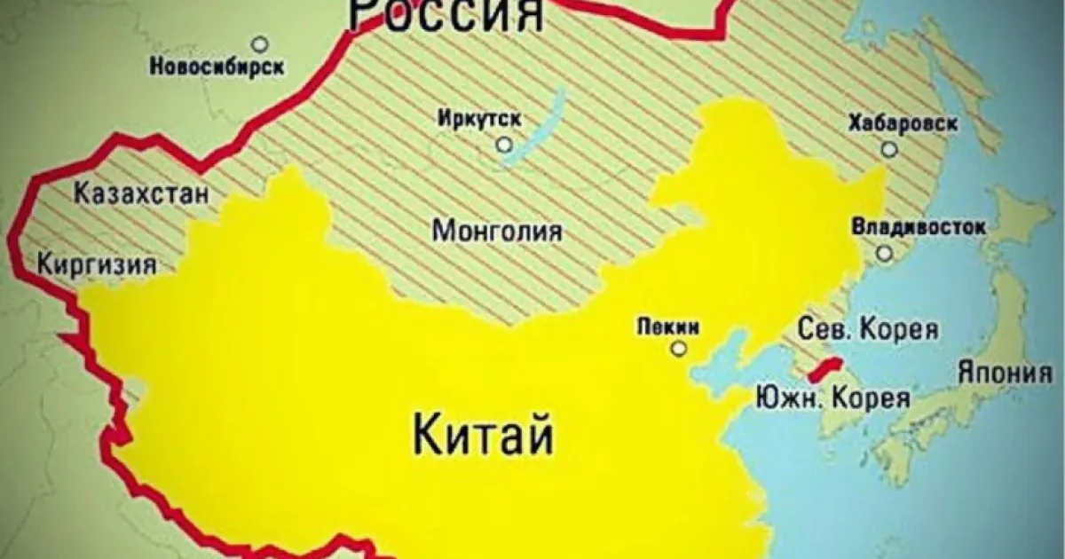 Китай, Россия