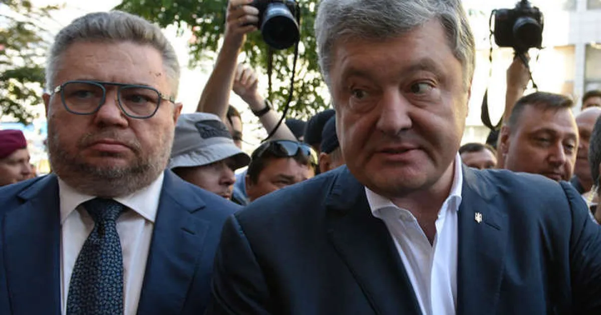 Ігор Головань та Петро Порошенко