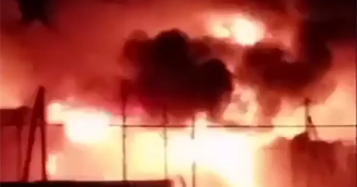Пожар в рф