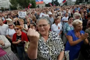 митинг в ДНР