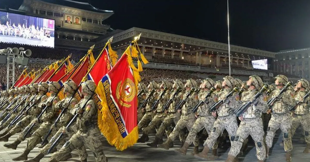Військовий парад у Пхеньяні, Північна Корея