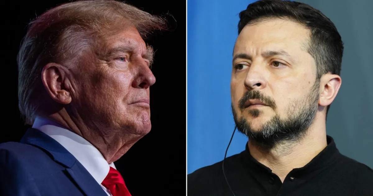 Трамп і Зеленський
