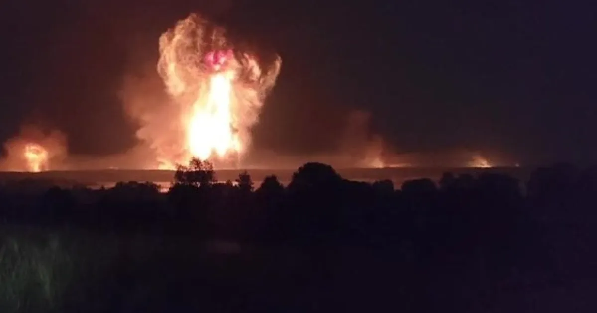 взрыв, Россия