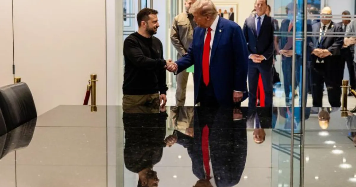 Зеленский, Трамп