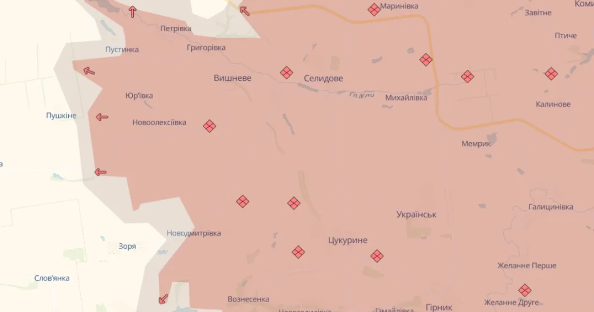 Мапа боїв