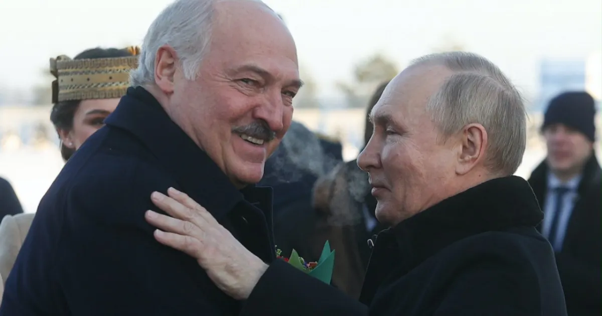 Лукашенко і Путін