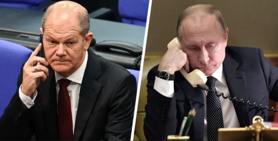Шольц, Путин