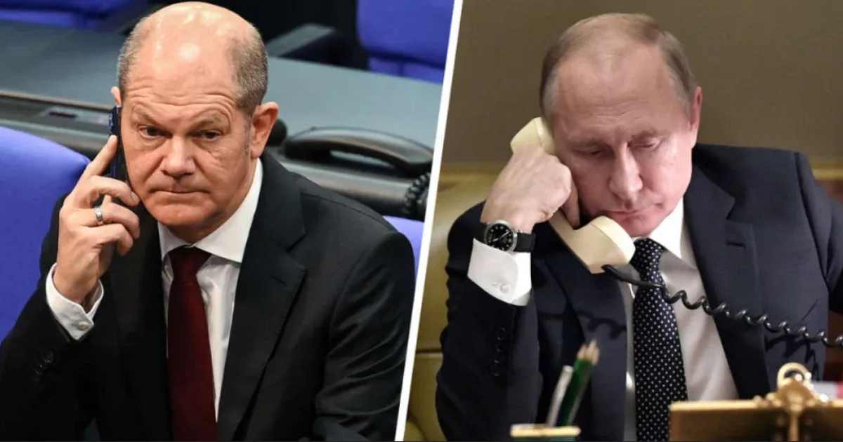 Шольц, Путин