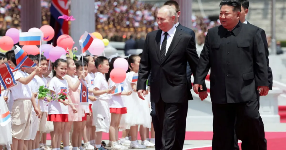 Путин, КНДР