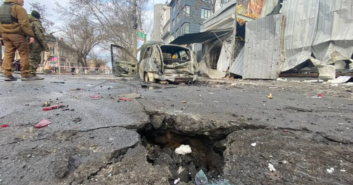 Обстріл Херсона