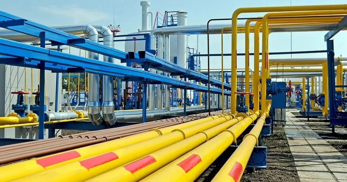 газ