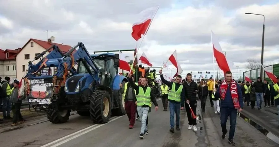 Польша, протест