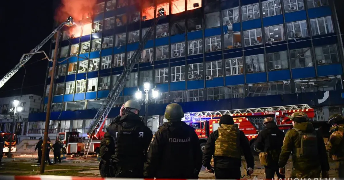 Удар по Запоріжжю 8 січня