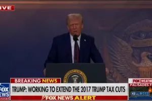 Трамп, Давос