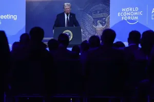 Трамп, Давос