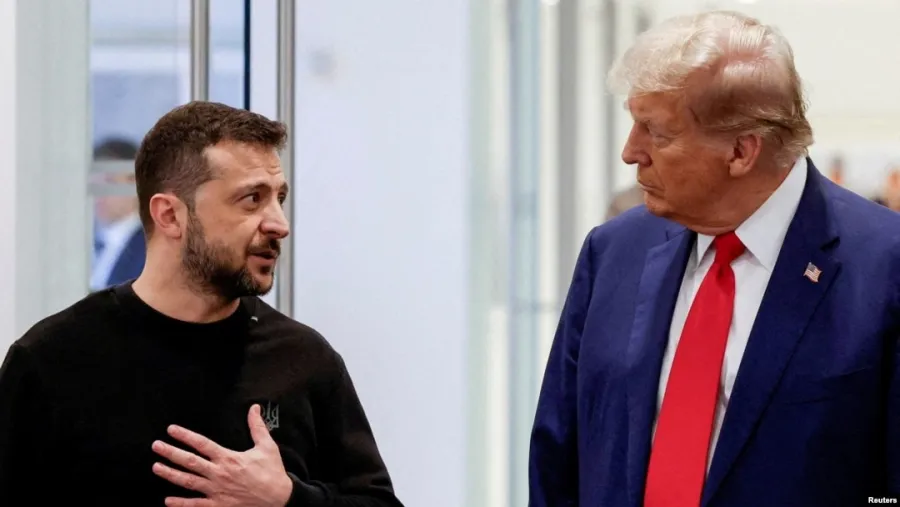 Трамп и Зеленский