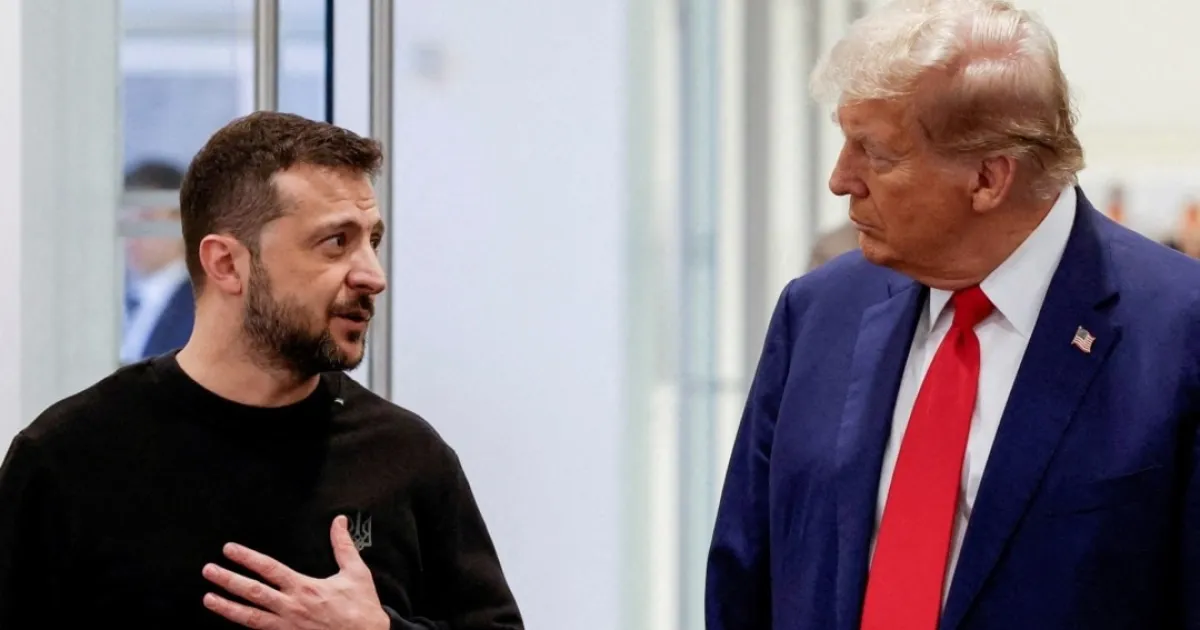 Трамп и Зеленский